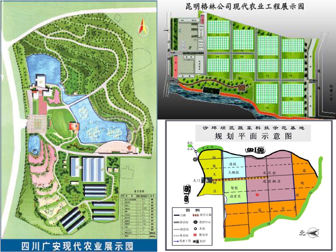 农业科技园区的总体规划与设计